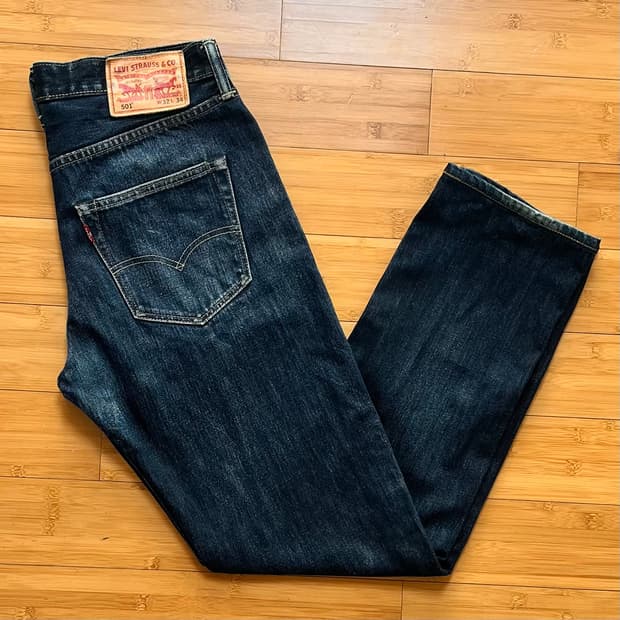 리바이스 501 데님팬츠 W32 L34