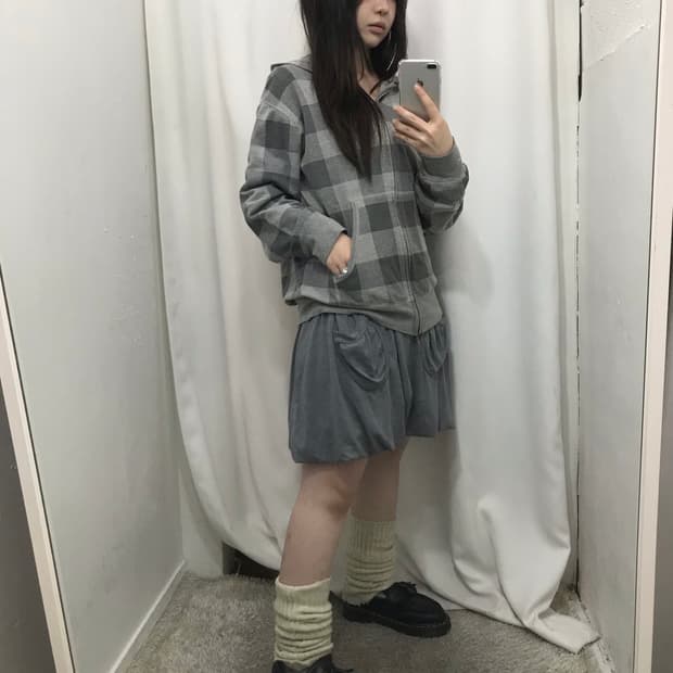 무채색 소녀 코디 세트 🤍