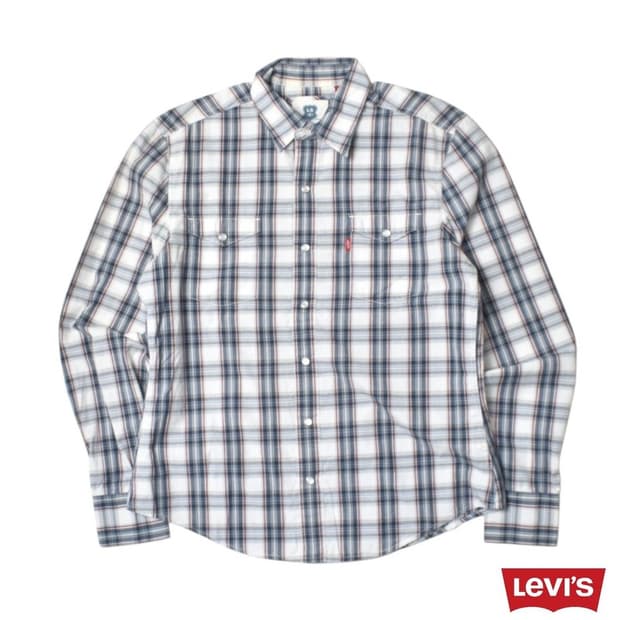 리바이스 웨스턴 체크 셔츠 남방 S N1199