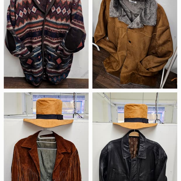 Japan 카라멜 하이크라운 카노티에 hat