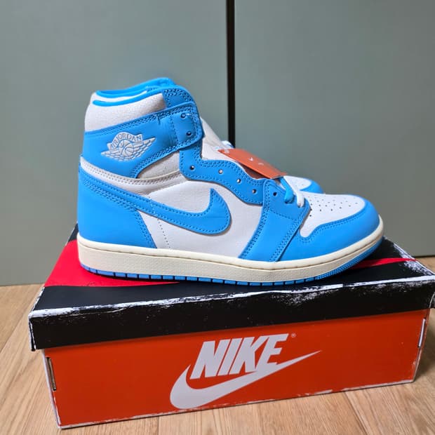 (새상품) 나이키 조던원 하이 OG UNC 리이매진드 280