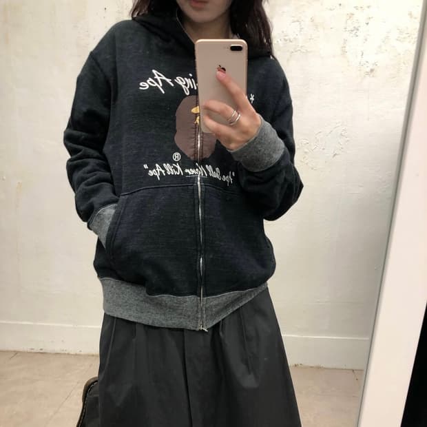 베이프 후드 집업