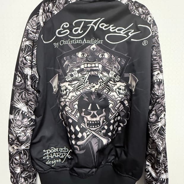(S) Ed Hardy 집업 자켓