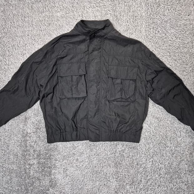 라퍼지스토어 남성 크롭 우븐 바람막이 자켓 L