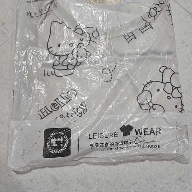 헬로키티 잠옷 미니원피스