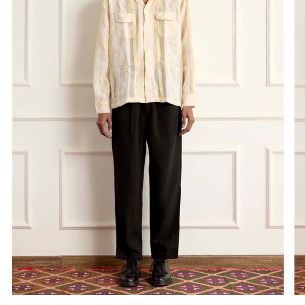 Harago 하라고 레이스 패치 셔츠 M