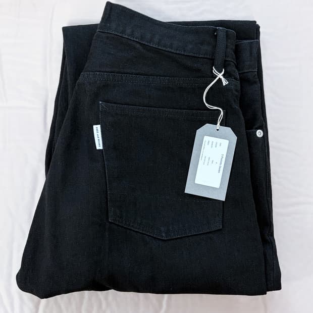 5 Pockets Denim Black