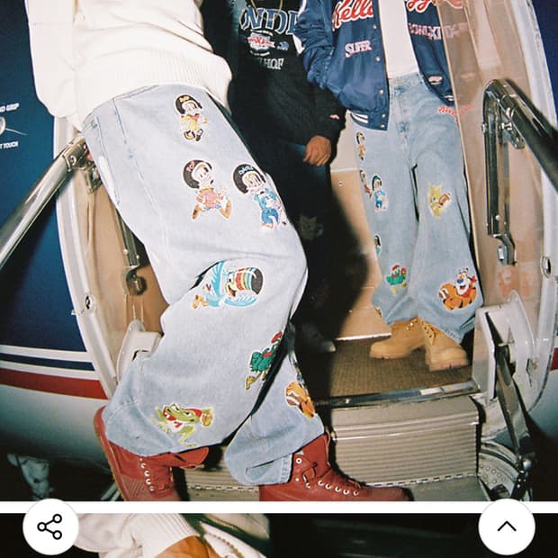 위캔더스 캘로그 데님 XL