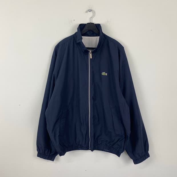 라코스테 90s 리버서블 네이비 블루종 자켓 XL