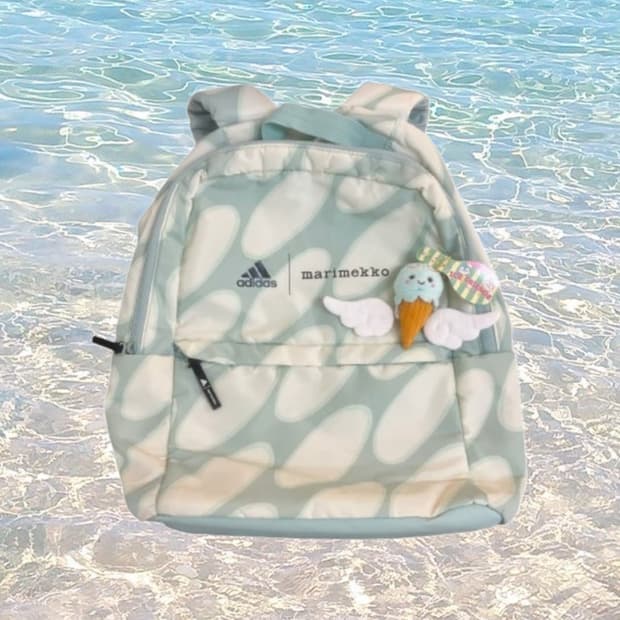마리메꼬 X 아디다스 쌈무색 백팩 🧼