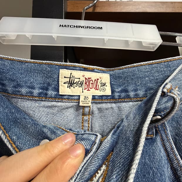 스투시 빅올진 데님