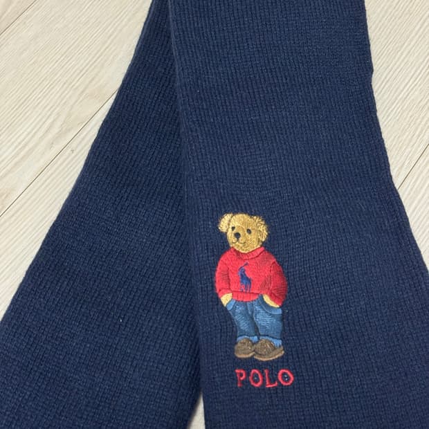 폴로베어 머플러 목도리