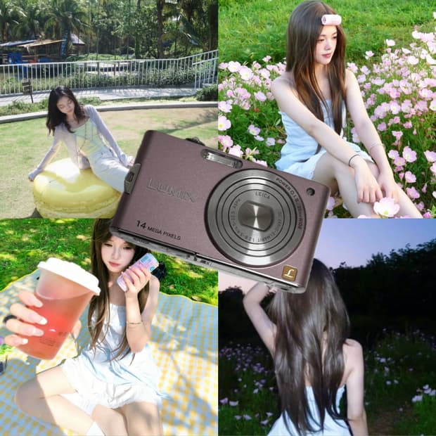 풀박스) 파나소닉 루믹스 FX66 panasonic lumix 핑크 디카