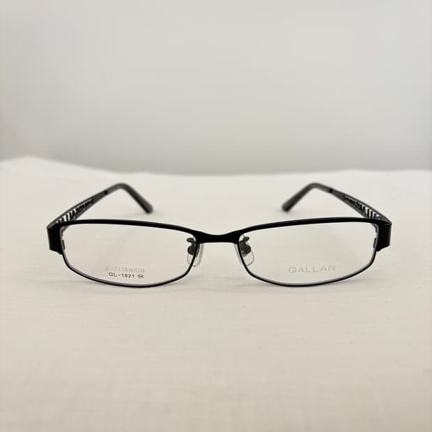 GALLAN 겔랑 티타늄 블랙 빈티지안경
