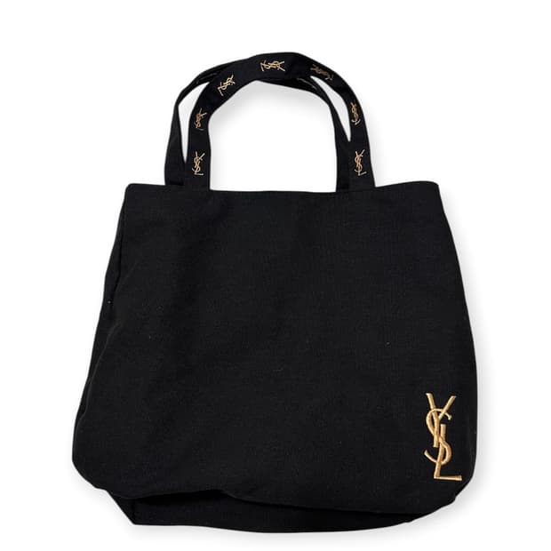 YSL 입생로랑 로고 블랙 도트백
