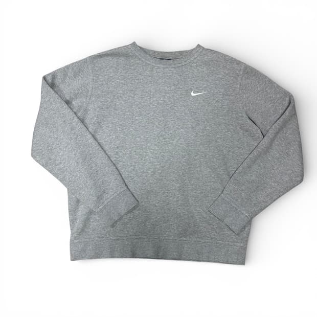 L 나이키 그레이 맨투맨