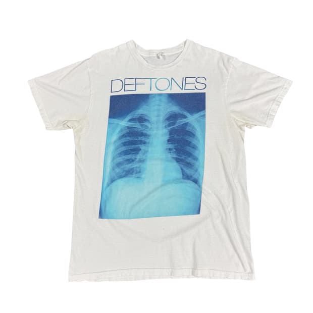 2000s Deftones 데프톤즈 엑스레이 티셔츠 2012 투어