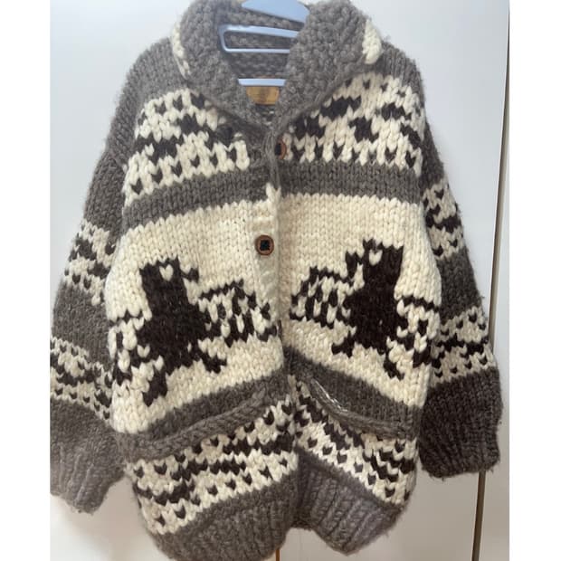 캐나다 빈티지 코위찬