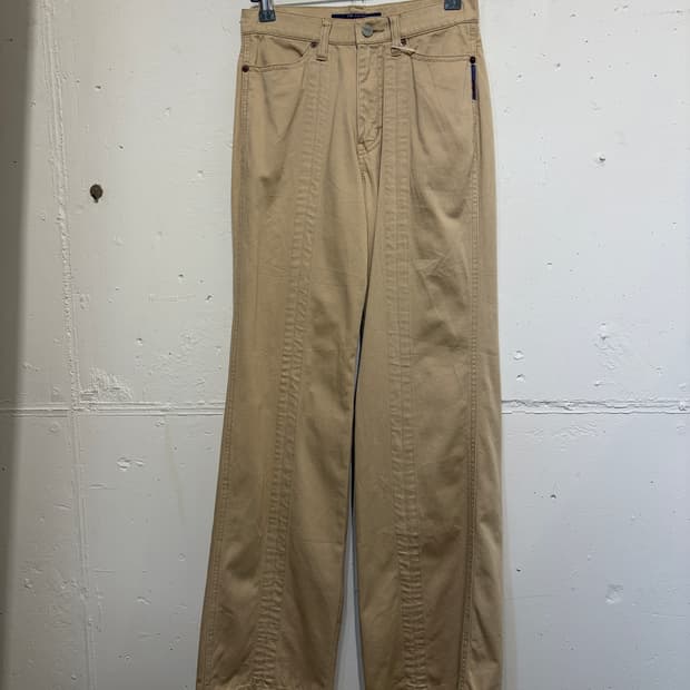 vintage shirring pants