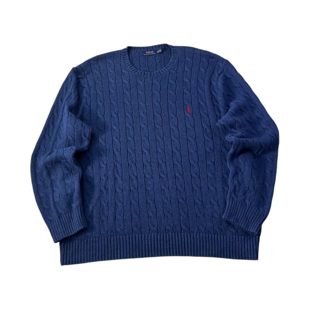 105 폴로랄프로렌 꽈배기 니트