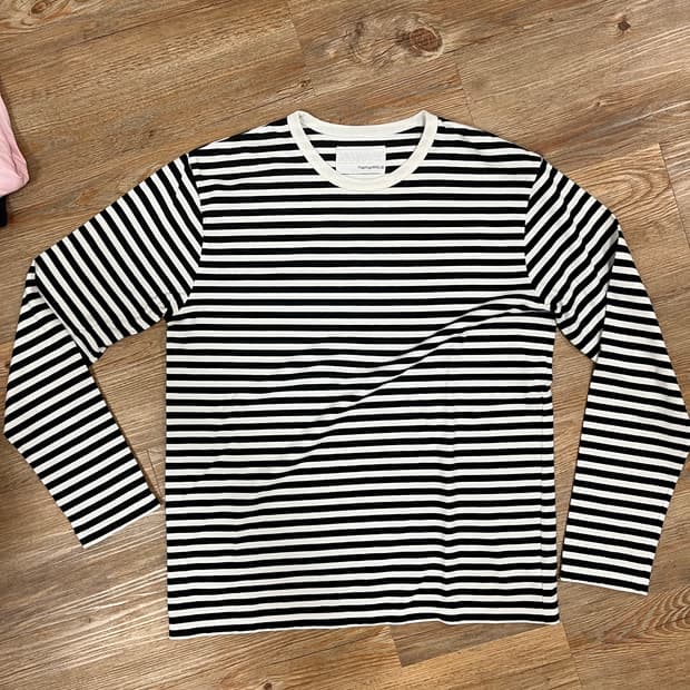 나나미카 쿨맥스 스트라이프 롱슬리브 긴팔 티셔츠