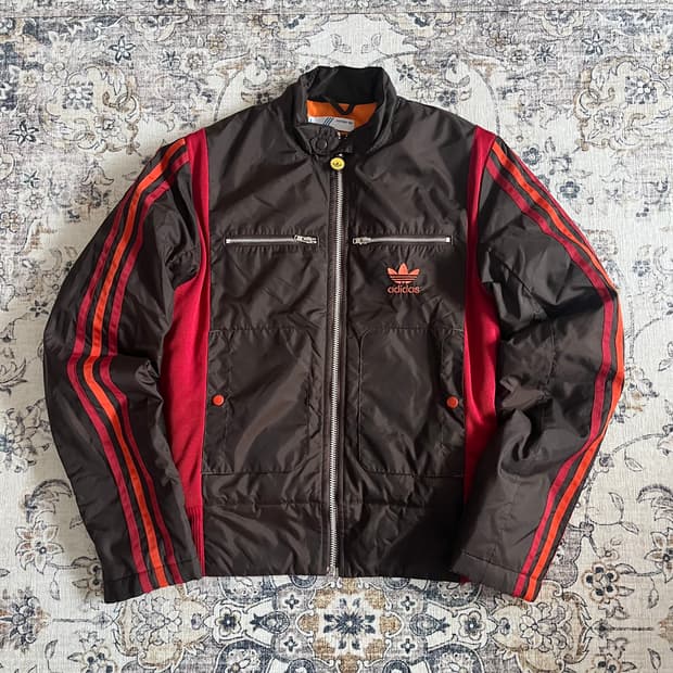 아디다스 유로파 바이커 집업 자켓