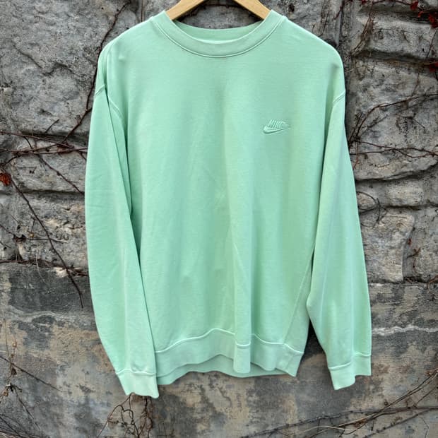 나이키 빈티지 리버스위브 스웻 셔츠 맨투맨 민트 2xl