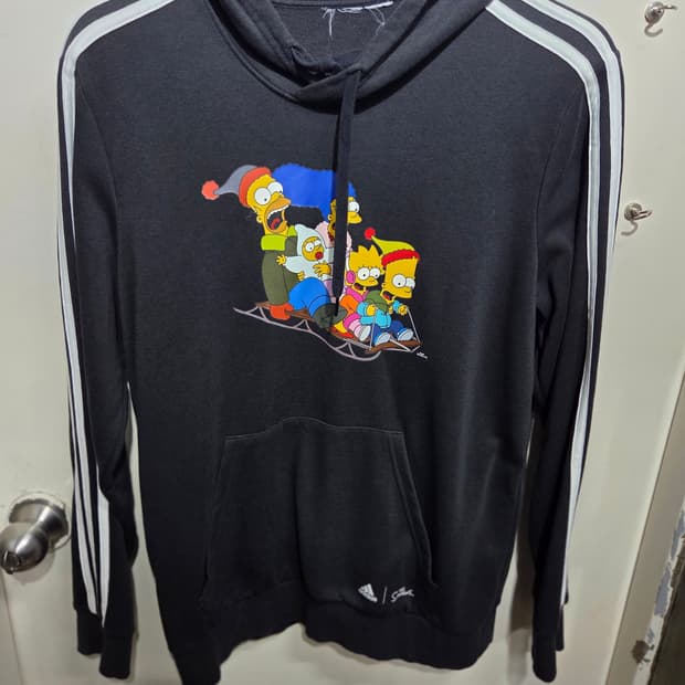 아디다스 심슨후드티