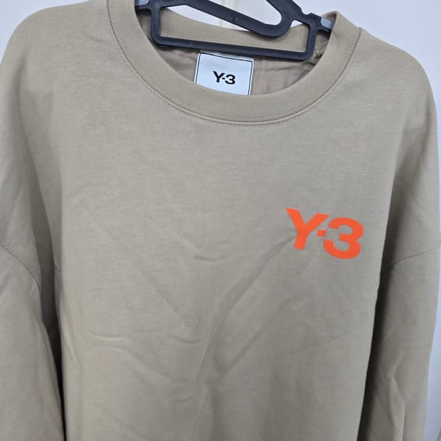 Y-3 맨투맨 베이지색상
