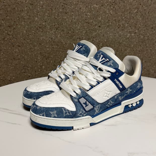 [8.5사이즈/풀구성]루이비통 LV 모노그램 스니커즈