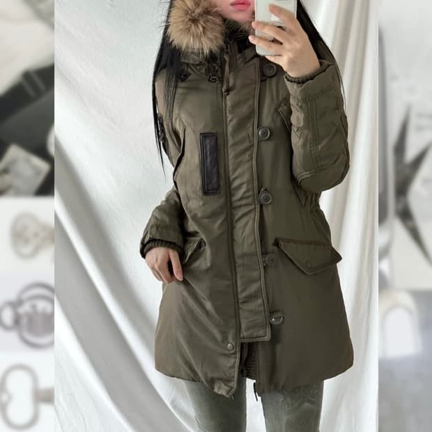 GOA 라쿤퍼 파카 야상