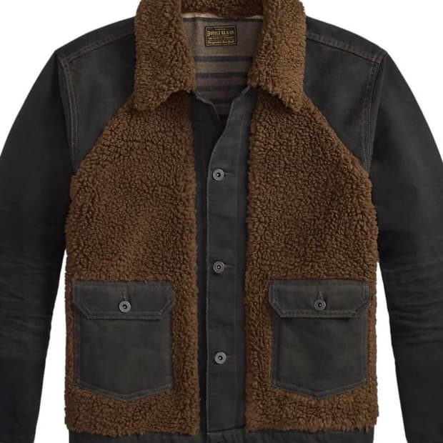 RRL 26SS 캔버스 그리즐리 M