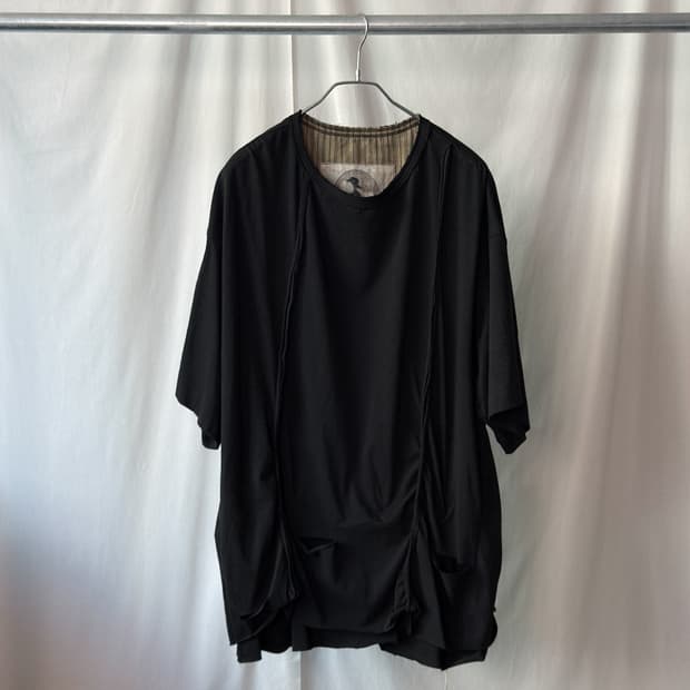 Ziggy Chen 24FW Destroyed layer T-shirt