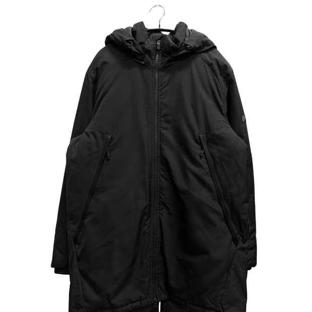 나이키 덕다운 야상 패딩 자켓 블랙