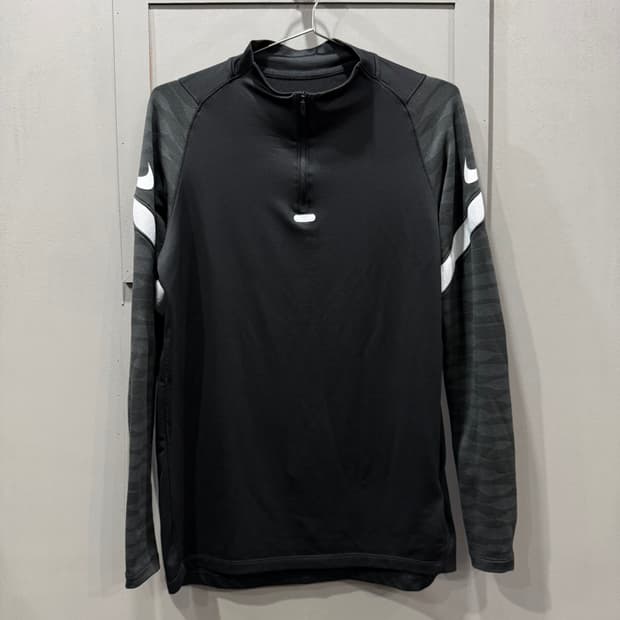 M 나이키 드라이핏 AS 스트라이크 드릴탑 반집업 롱슬리브 긴팔 티셔츠