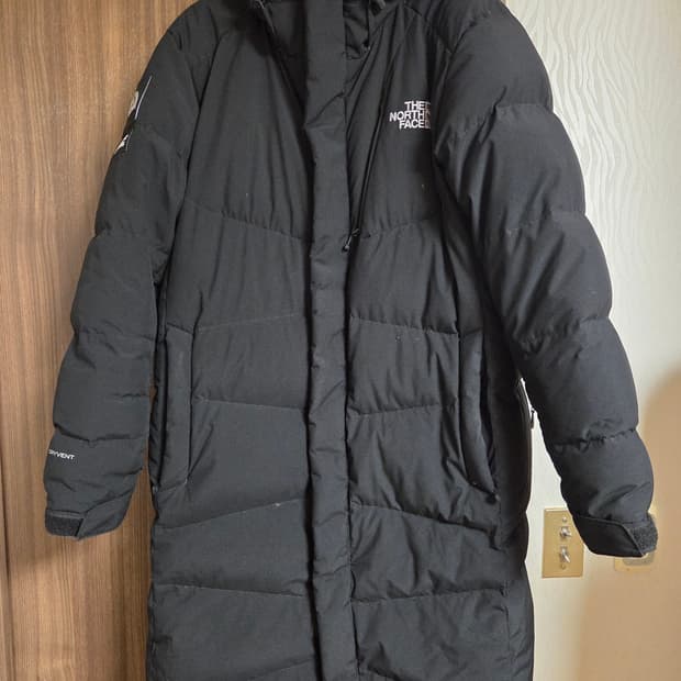 노스페이스 롱패딩 M