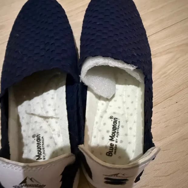 블루마운틴 우븐슈즈 네이비 250 새상품