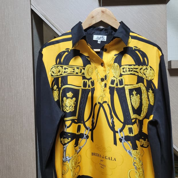 정품 에르메스 실크 캐시미어 니트