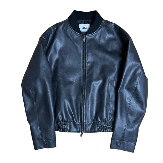 레더 봄버 자켓