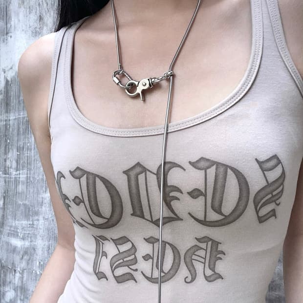 Long Buckle Necklace