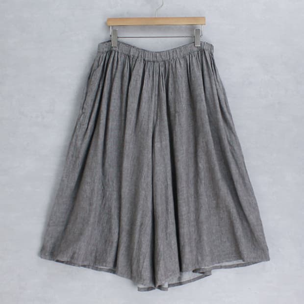 niko and... _ linen / cotton wide pants