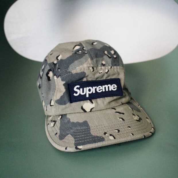 Supreme Camo Camp Cap 