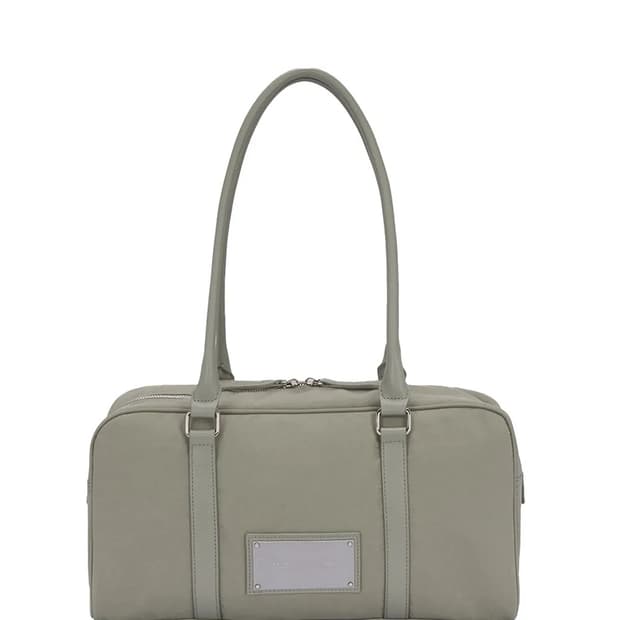 SPORTY TOTE BAG IN LIGHT KHAKI