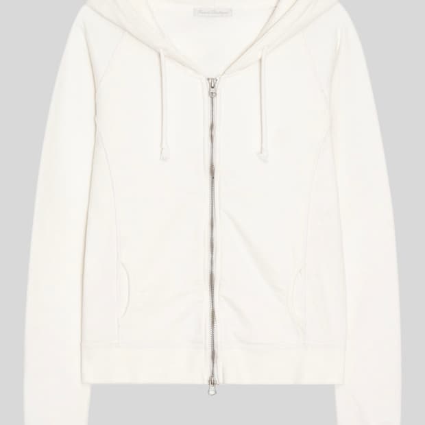 샵페어리 washed lily hoodie (ivory)