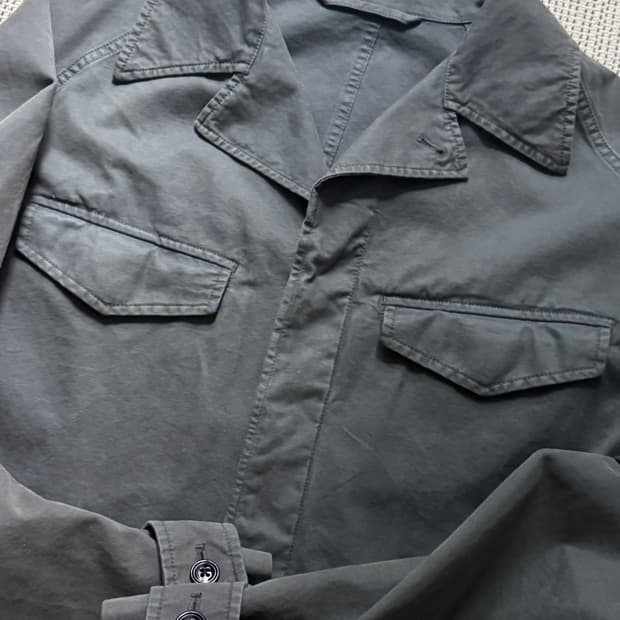 [48]르메르 필드 오버셔츠 아스팔트