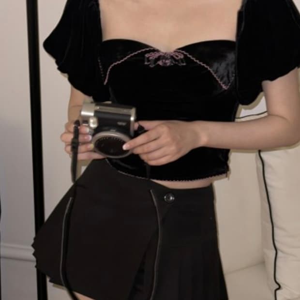 서쿠키 스테파니 블랙 벨벳 탑