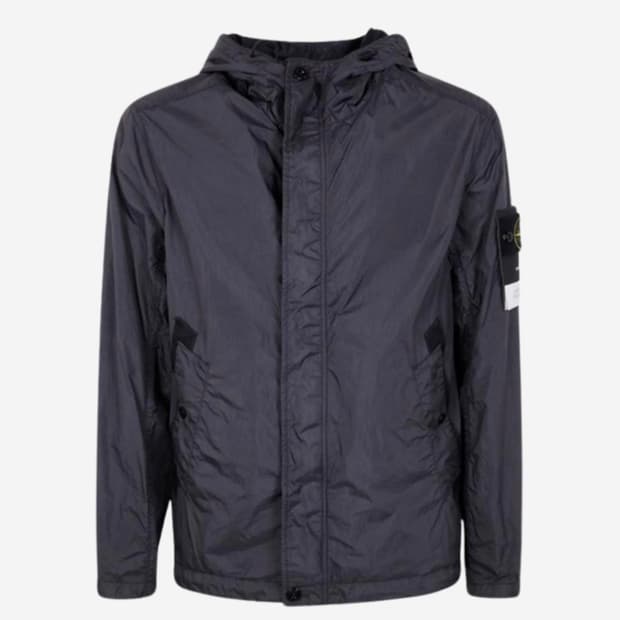새상품 25FW 스톤아일랜드 가먼트다잉 크링클랩스 바람막이 XXL