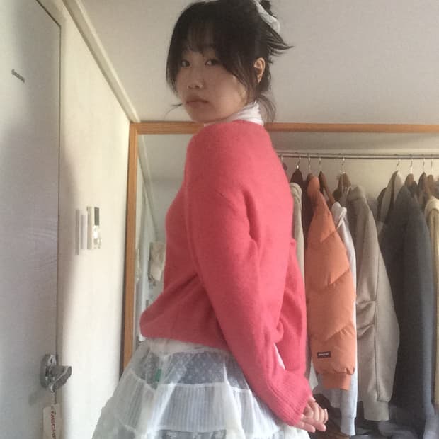 빈티지 니코앤드 보송 라운드 니트