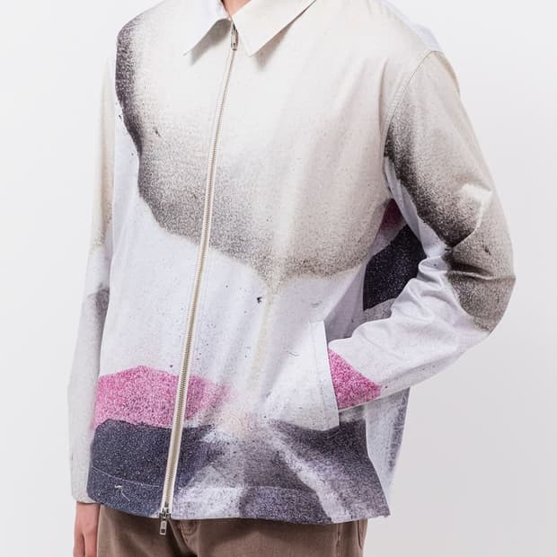 유스 프린팅 자켓(새상품)