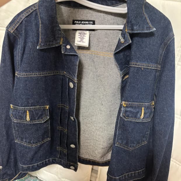 폴로 진스 청자켓